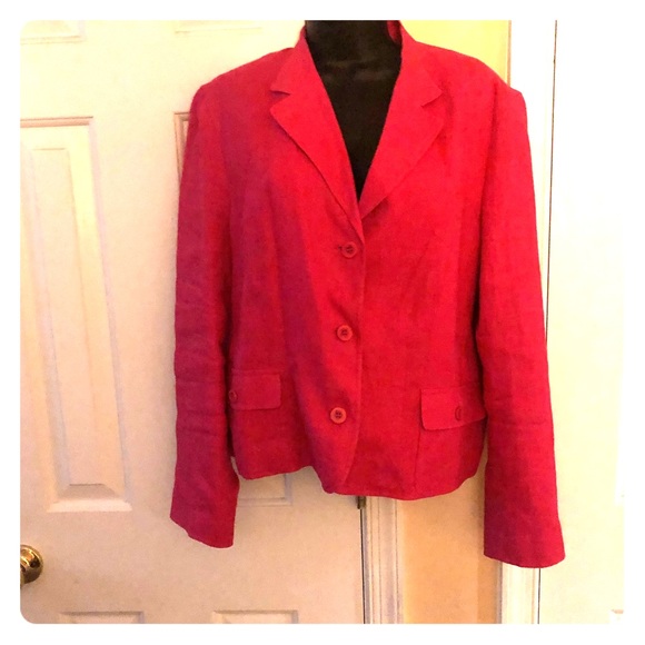 Talbots Irish Linen blazer - Picture 1 of 5